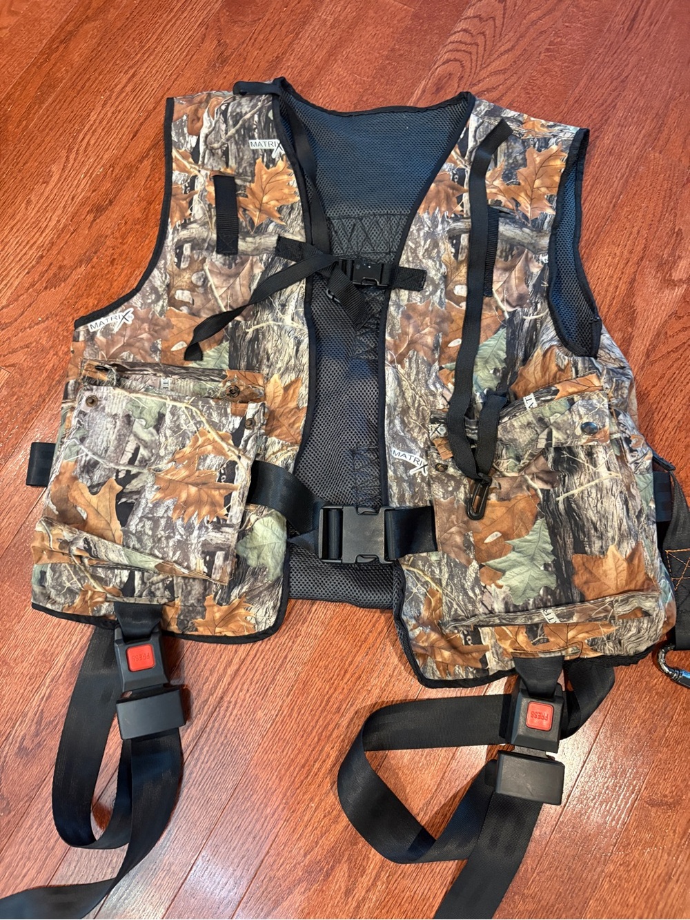Camouflage Safety Vest - Brown/Green Camo